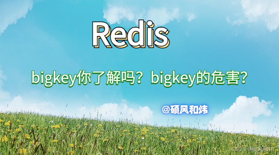 【Redis中bigkey你了解吗？bigkey的危害？】