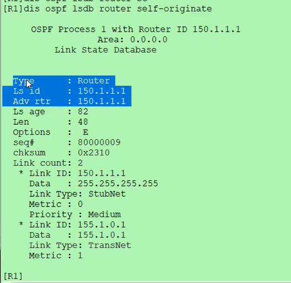 【OSPF-一类router、二类network】（根据lsdb画出拓扑）_ospf Lsdb Router表-CSDN博客