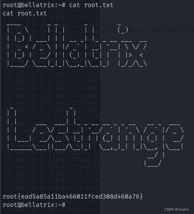 Vulnhub: Hogwarts: Bellatrix靶机