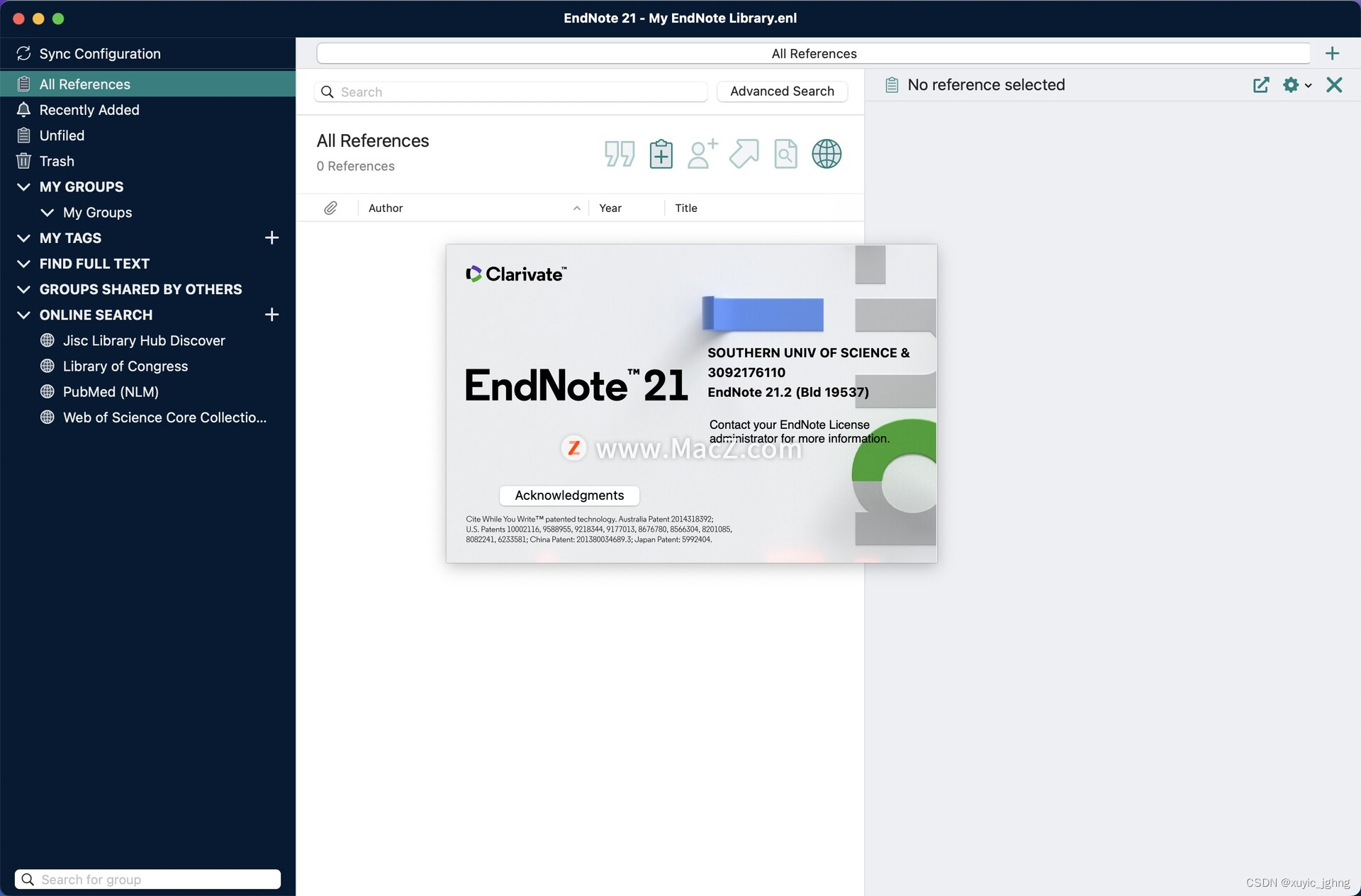 mac电脑文献管理 EndNote 21最新 for Mac