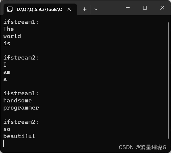 c++11 标准模板（STL）（std::basic_ifstream）（四）