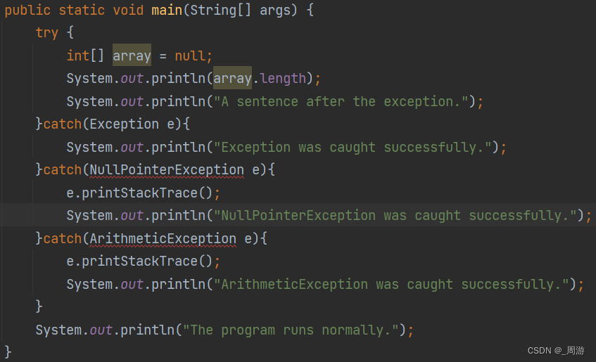【JavaSE】_9.异常_add exception to method signatureCSDN博客