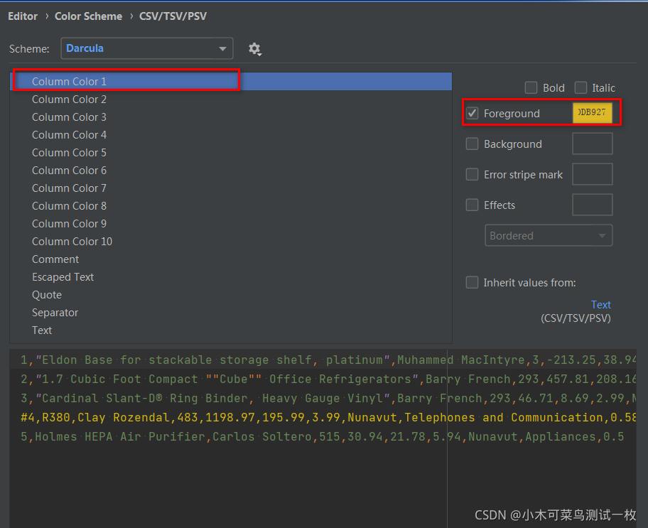 Python中csv文件数据颜色设置python Csv涂色 Csdn博客 0776