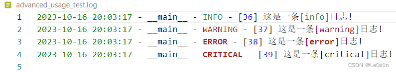 Python的logging模块（日志、DEBUG、INFO、WARNING、ERROR、CRITICAL）