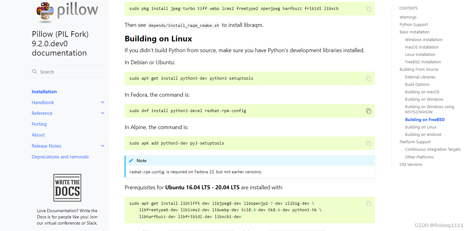 ubuntu 18.04 安装Pillow失败_failed building wheel for pillow running setup