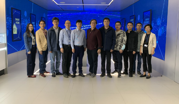 ▲ 图1.1 2021年9月15日竞赛组委会在英飞凌上海公司总部