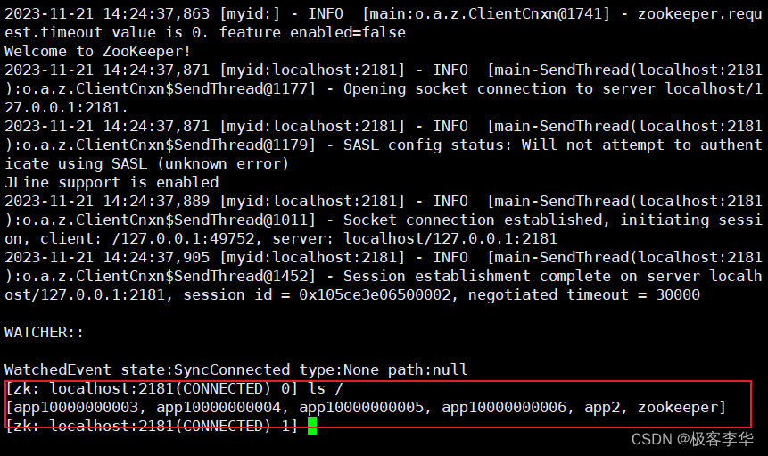 Zookeeper的客户端的命令_zkcli.sh serverCSDN博客