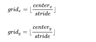 stride是降采样的倍数，[]表示向下取样