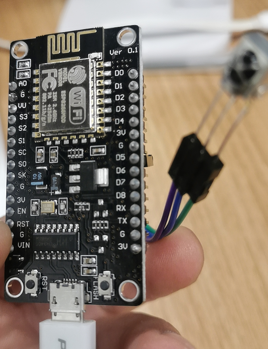 Esp8266学习5. 红外信号收发实验