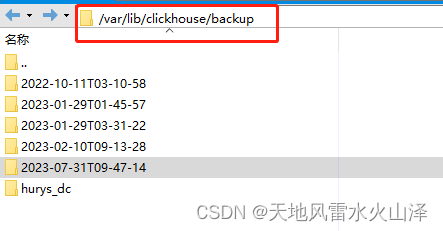 一百三十八、ClickHouse——使用clickhouse-backup备份ClickHouse库表