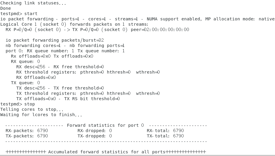 【dpdk】运行testpmd测试程序时出现“sudo /app/testpmd：找不到命令“_enter hex bitmask of
