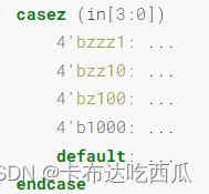 Verilog刷题[hdlbits] ：Always casez