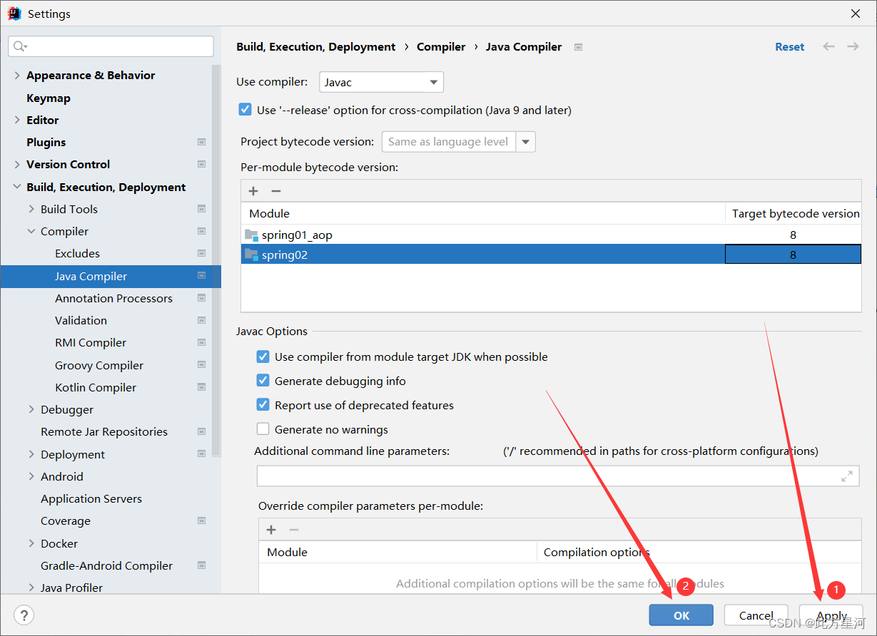 Java新建Maven项目学习Spring注解开发显示：Unsupported class file major version 60