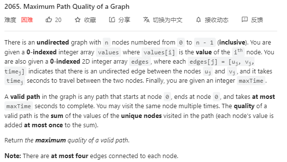 Problem description I