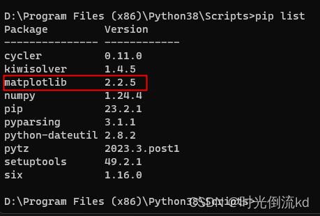【python学习总结】python3.8+matplotlib问题解决方案_matlab python3.8-CSDN博客