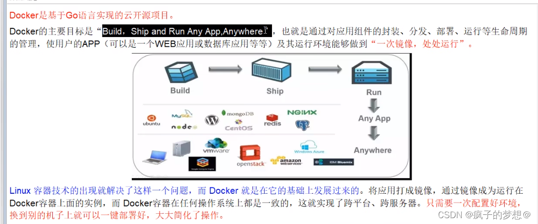 docker理念