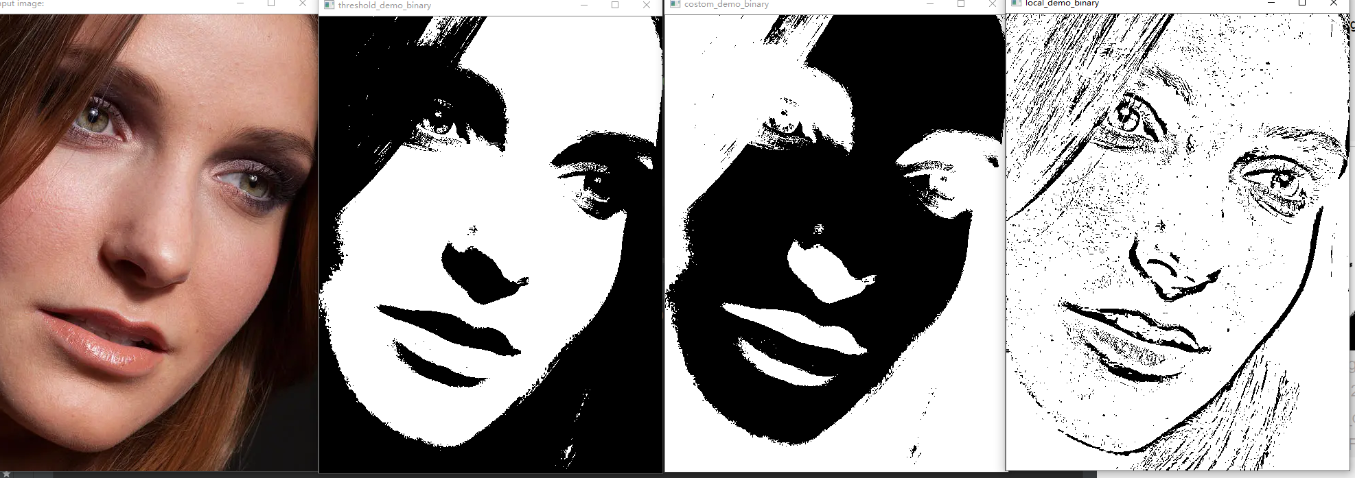 pythonopencv33图像处理图像二值化图像梯度图像金字塔candy边缘提取