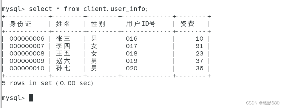 mysql（四）数据备份