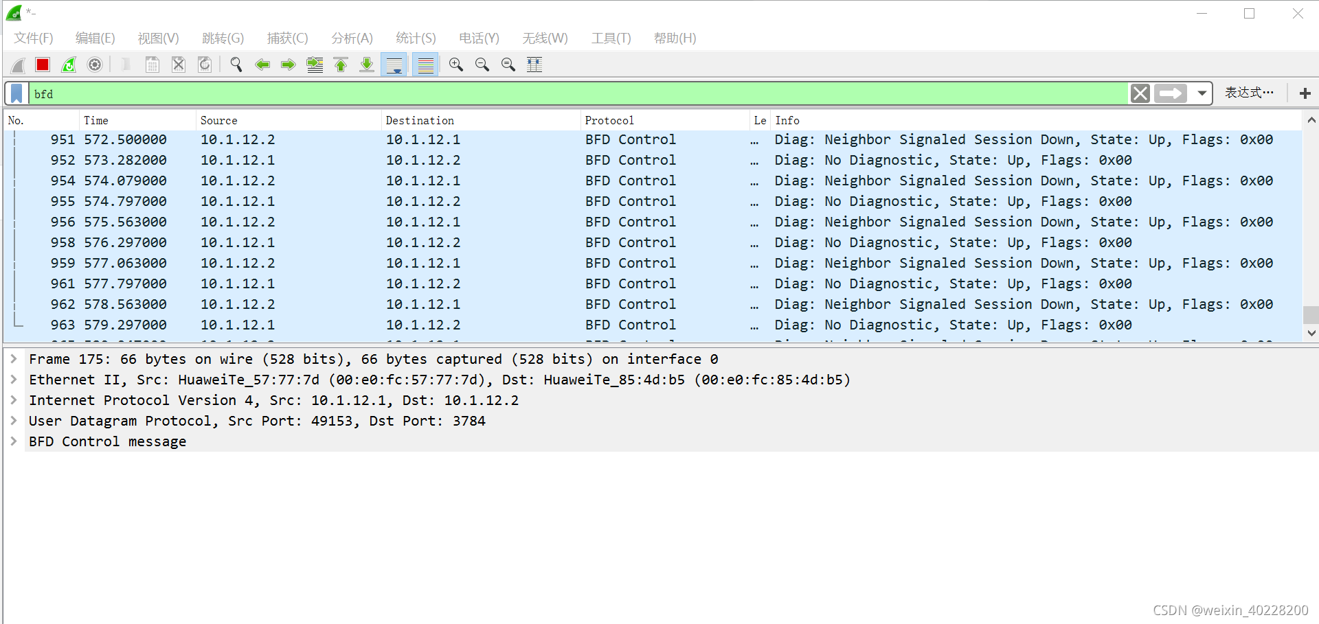BFD配置实例-CSDN博客