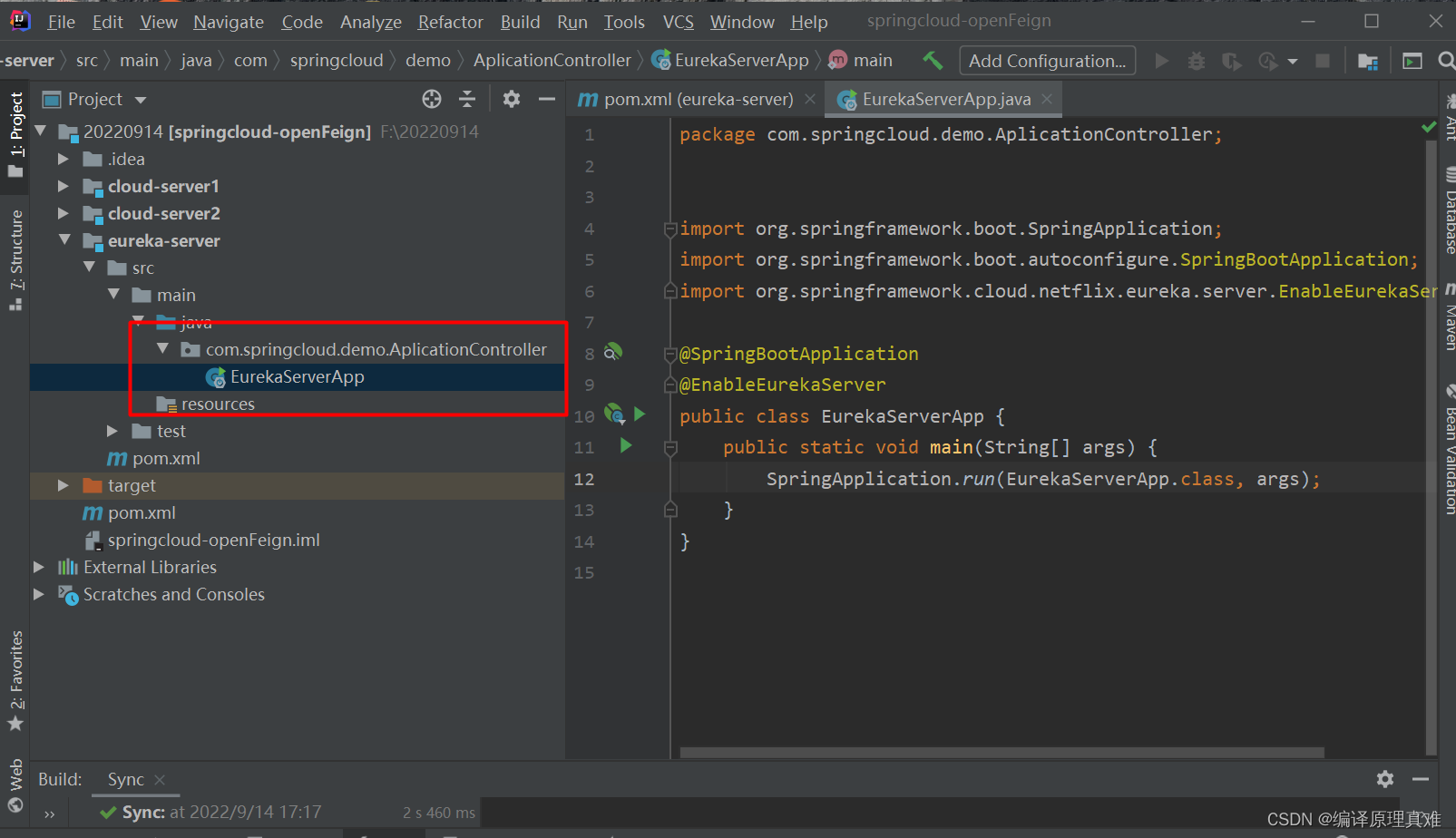 spring cloud使用openFeign调用服务_springcloudstarteropenfeignCSDN博客