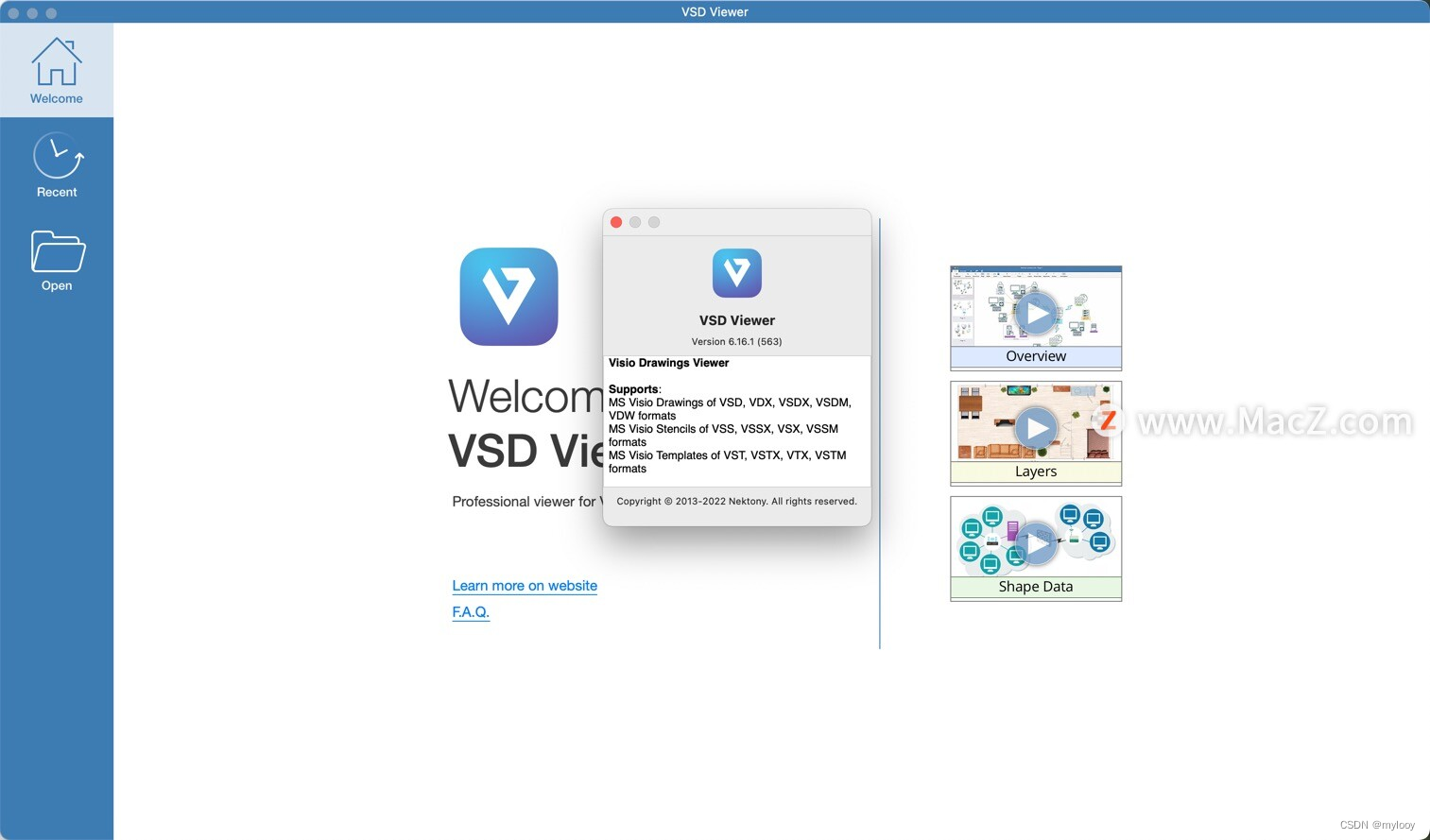 VSD Viewer v6.16.1(Visio绘图文件阅读器)