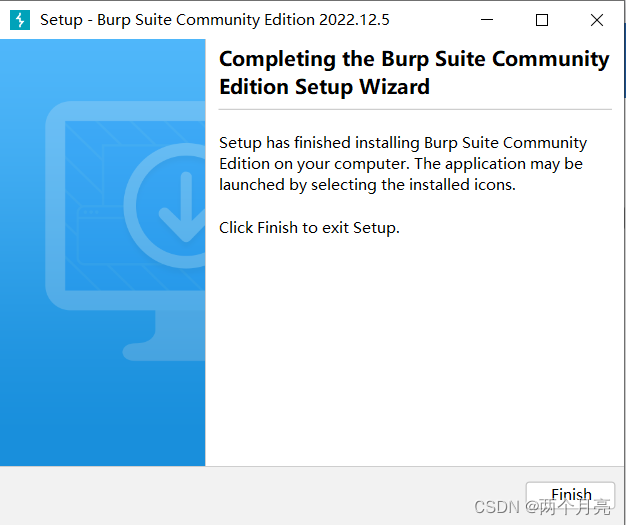 BurpSuite 安装完成