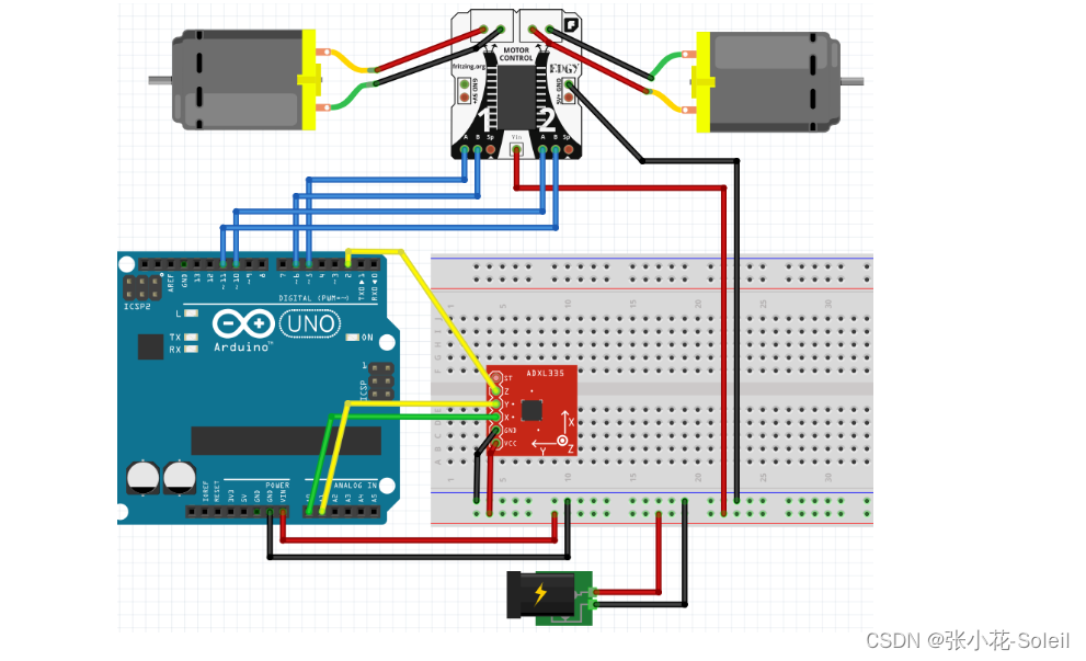 【Arduino实验17 L298N 电机驱动模块】_张小花arduino实验17电机驱动模块-CSDN博客