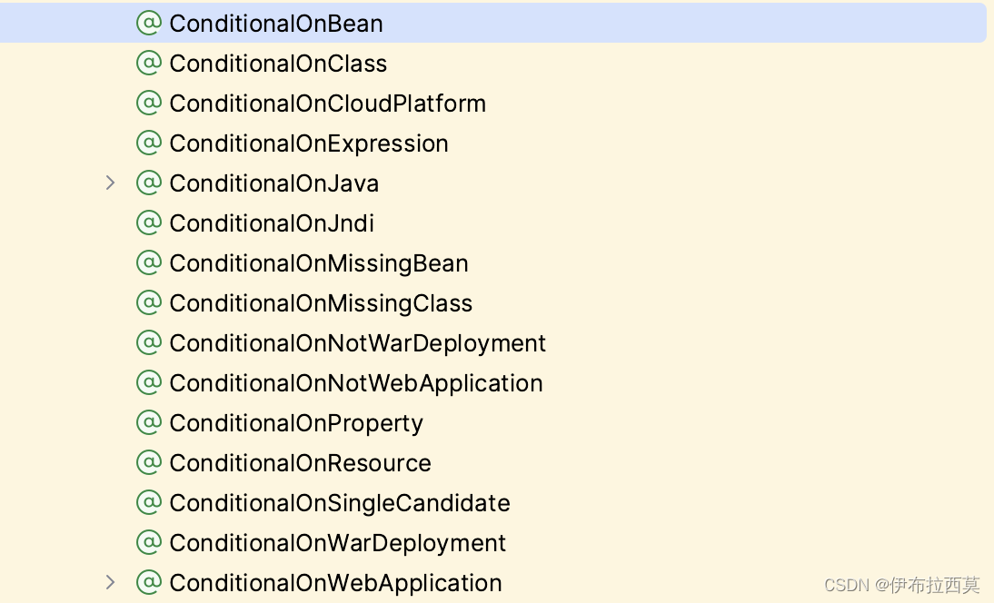 [springboot源码分析]-Conditional
