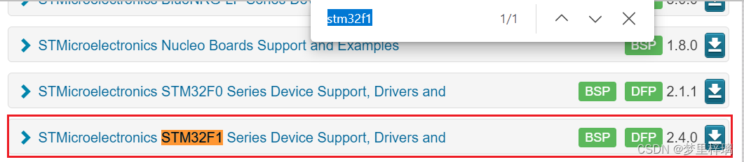 STM32-DFP