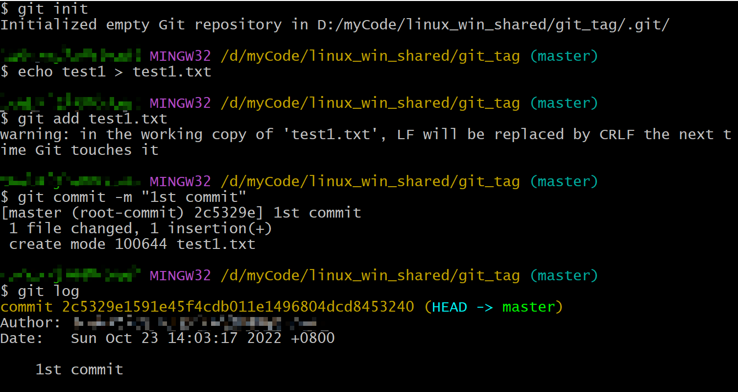 git tag_git 轻量级标签CSDN博客