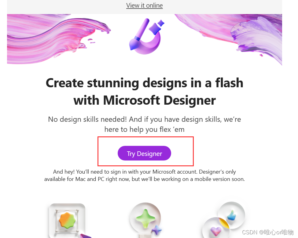 搭载DALL-E2！微软AI神器Microsoft Designer内测启动，如何申请体验资格？_microsoft designer 官网 ...