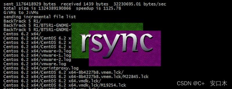 linux下的rsync(文件同步) 用法教程