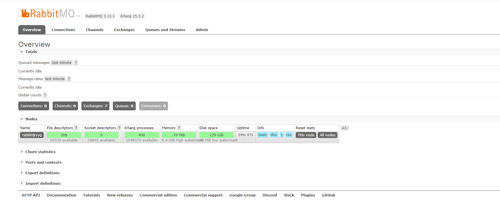 Windows 安装 RabbitMq 和 Erlang