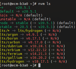 Linux管理多版本node.js