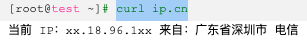 Linux - 获取出口IP