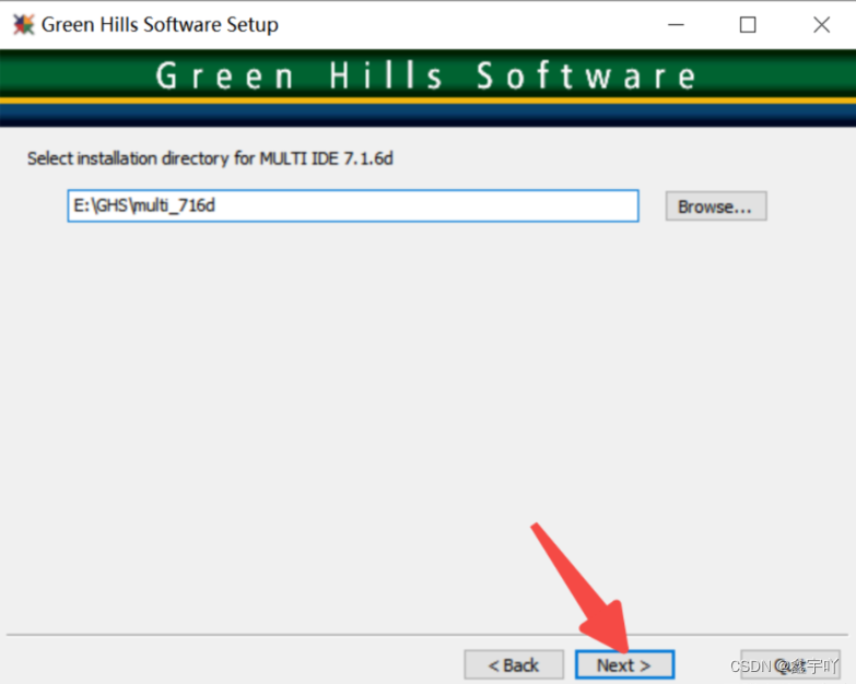 Green Hills Software（GHS）的安装