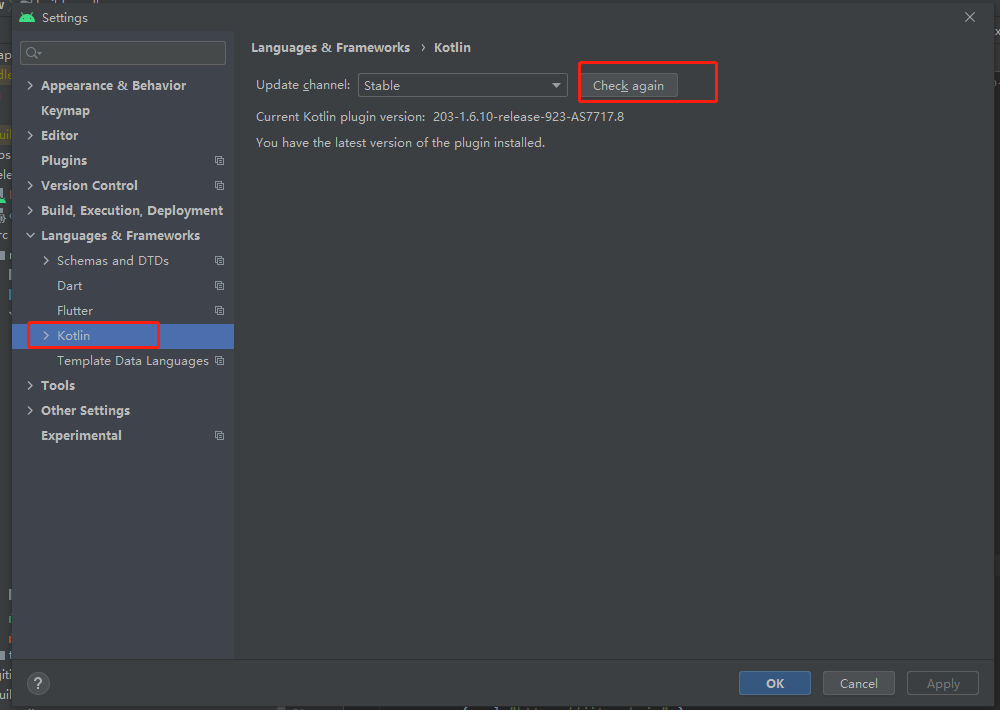 Android Studio 报错The Binary Version Of Its Metadata Is 1.6.0, Expected ...