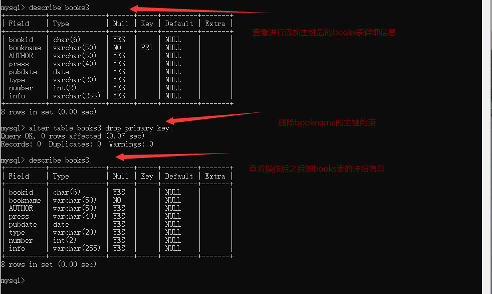 MySQL的数据表中的约束有以下5种_数据库增加约束条件