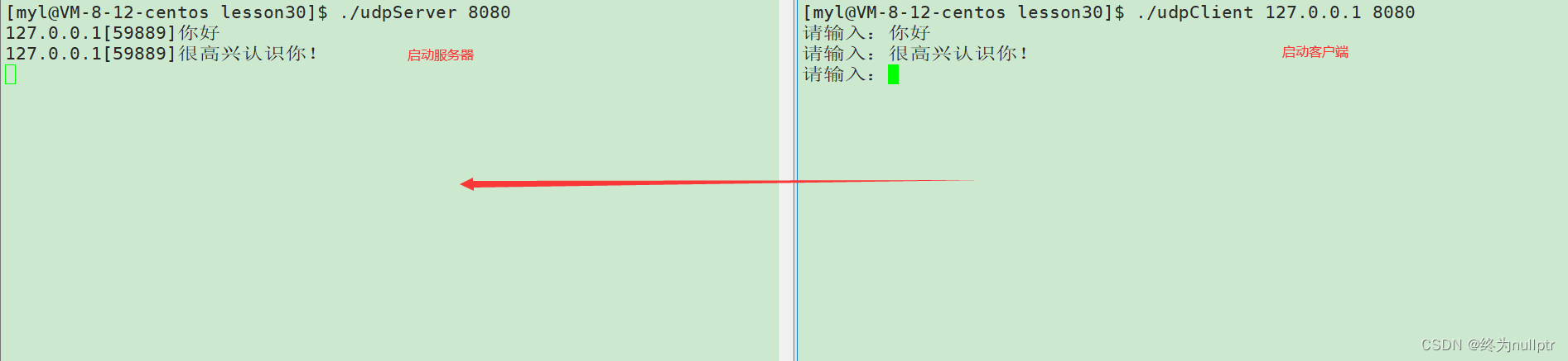 UDP服务器—实现数据通信