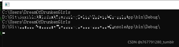 C# Environment.CurrentDirectory 路径获取_s767791280_tumblr的博客-CSDN博客