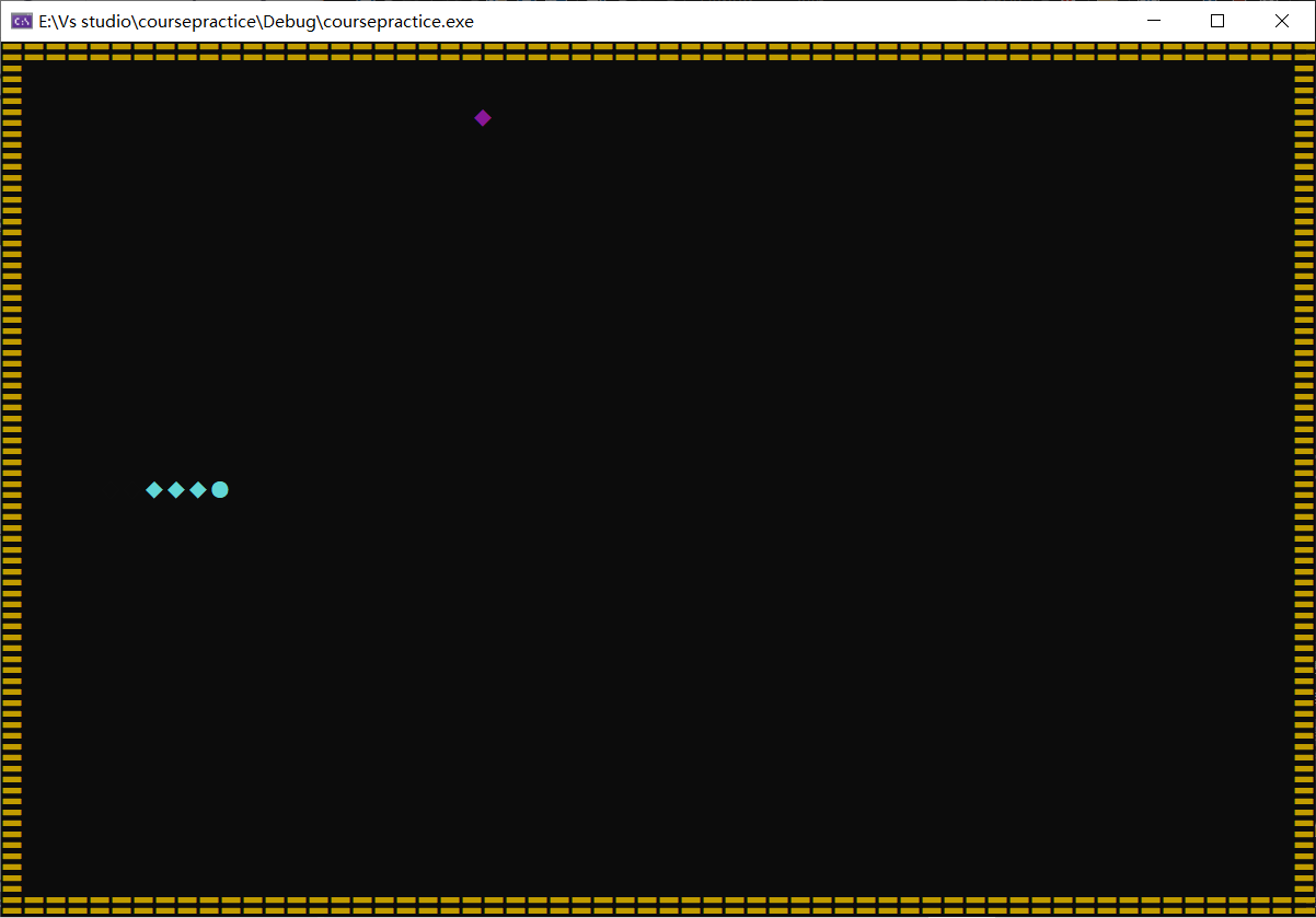 C和C++混写的贪吃蛇，巴适的板，直接COPY运行