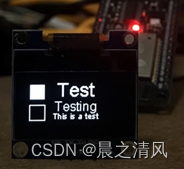 ESP32 ESP-IDF I2C OLED显示