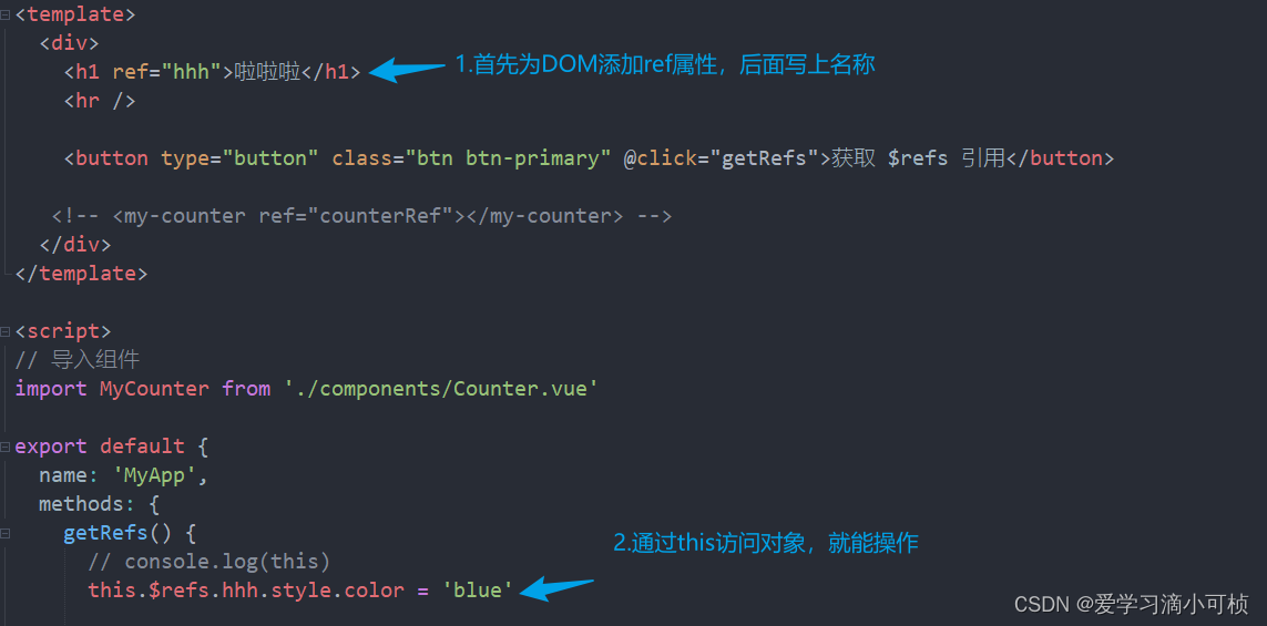 什么是 ref 引用
