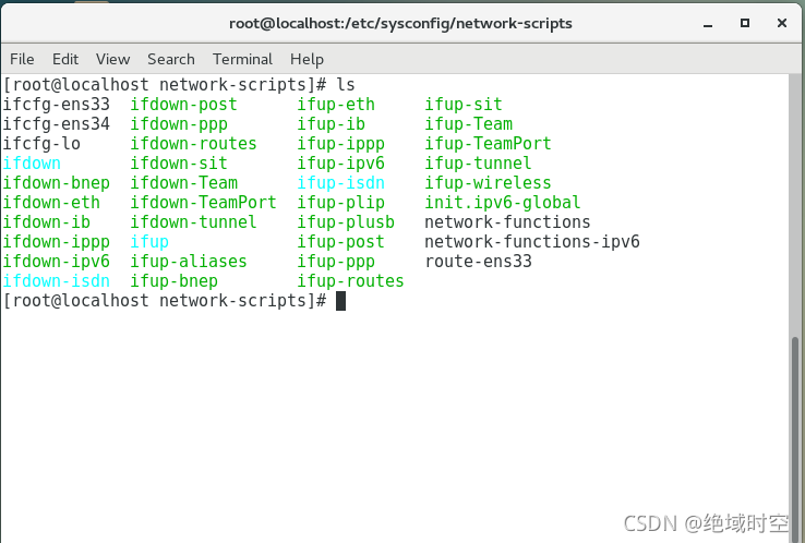 Centos7网络字段配置