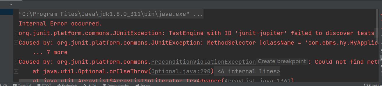 Org.Junit.Platform.Commons.Junitexception: Testengine With Id 'Junit-Jupiter'  Failed To Discover Tes_Coca可口的博客-Csdn博客