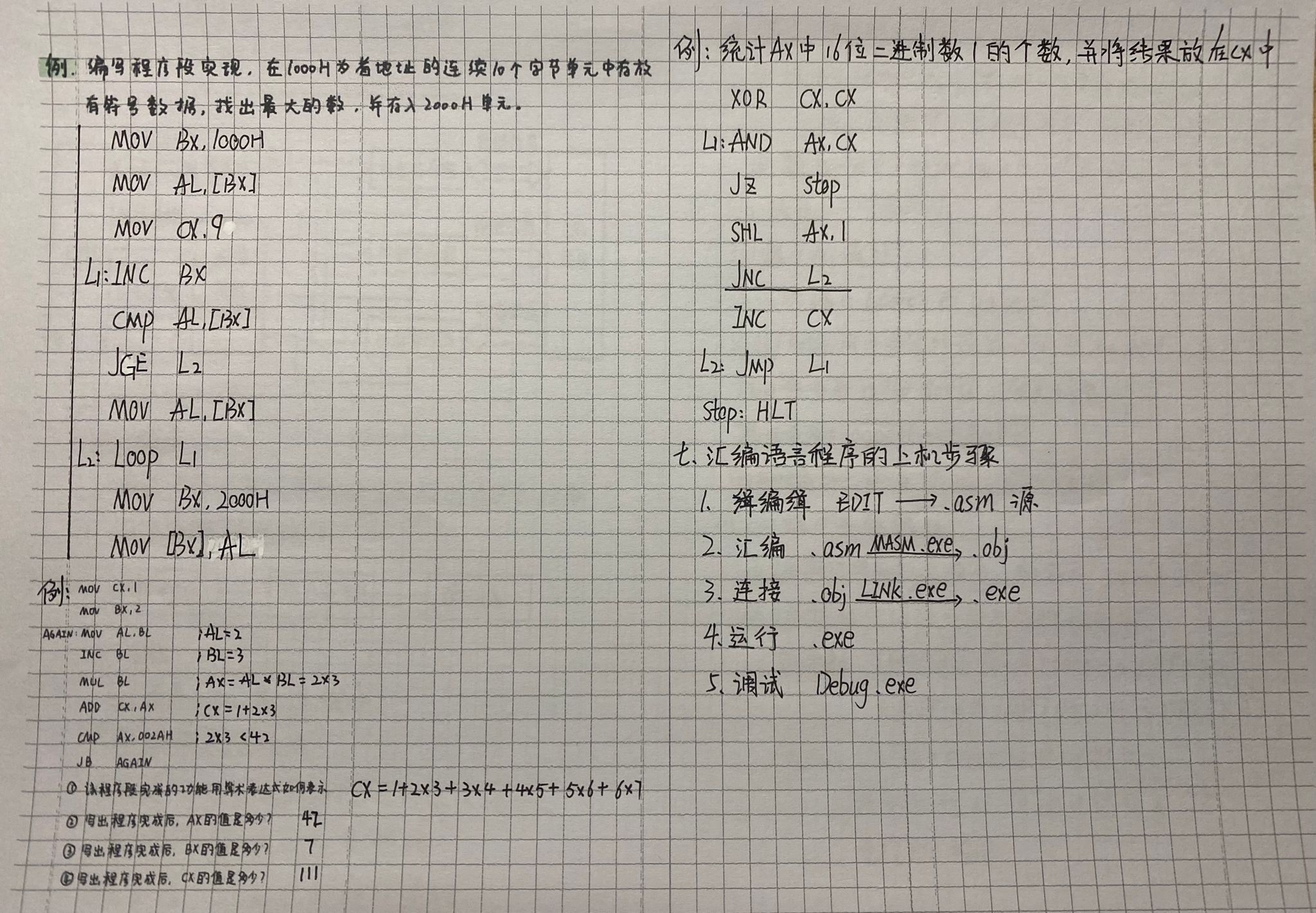 河北专接本微机原理知识点05