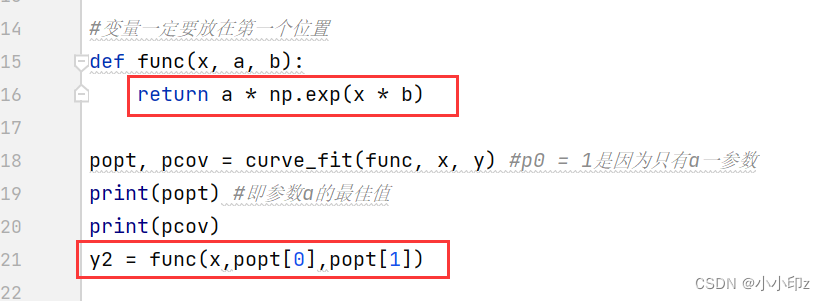 Python做曲线拟合（一元多项式拟合及任意函数拟合）