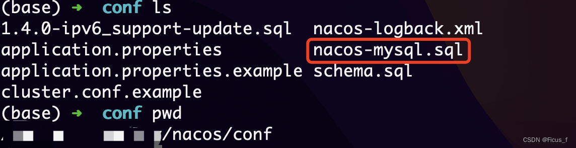 【Nacos】修改数据库