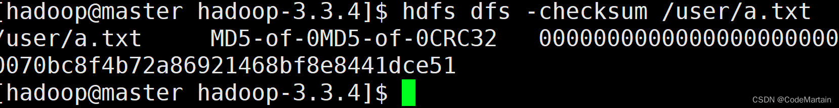自学大数据第八天~HDFS命令(二)