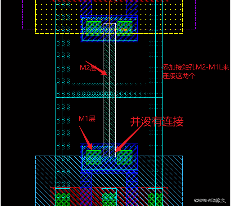 (七)反相器的版图绘制、DRC、LVS、PEX、后仿真笔记-----基于B站chris老师教学_反相器版图-CSDN博客